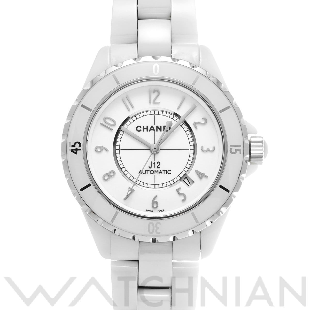 シャネル / CHANEL J12 42MM H2981 ホワイト メンズ 時計 【中古】【wristwatch】