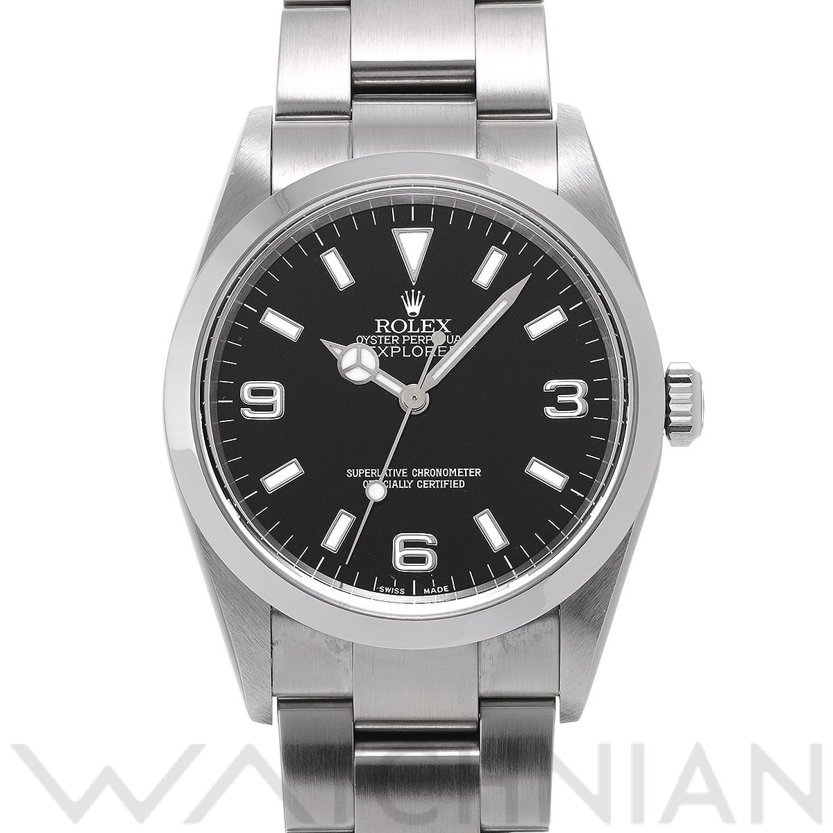 ロレックス エクスプローラー 114270 ブラック メンズ 時計 【中古】【wristwatch】