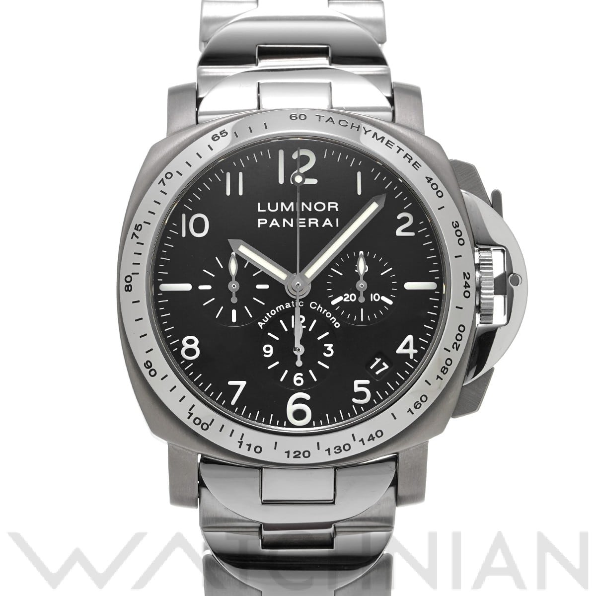 パネライ / PANERAI ルミノール クロノ エル・プリメロ PAM00072 ブラック メンズ 時計 【中古】【wristwatch】
