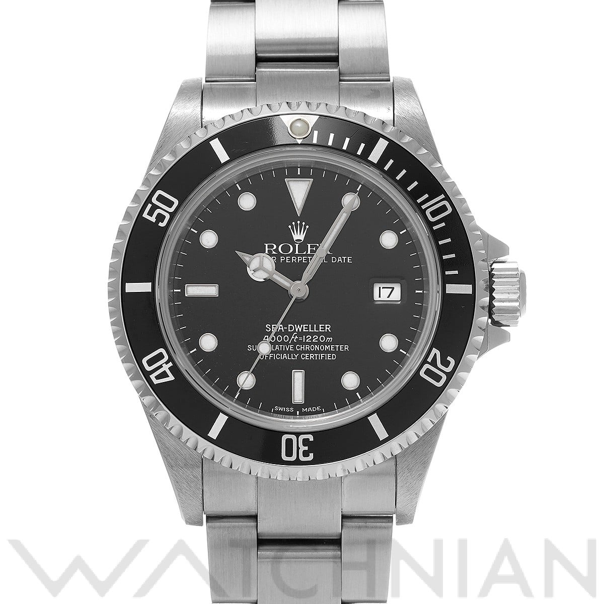 ロレックス シードゥエラー 16600 ブラック メンズ 時計 【中古】【wristwatch】