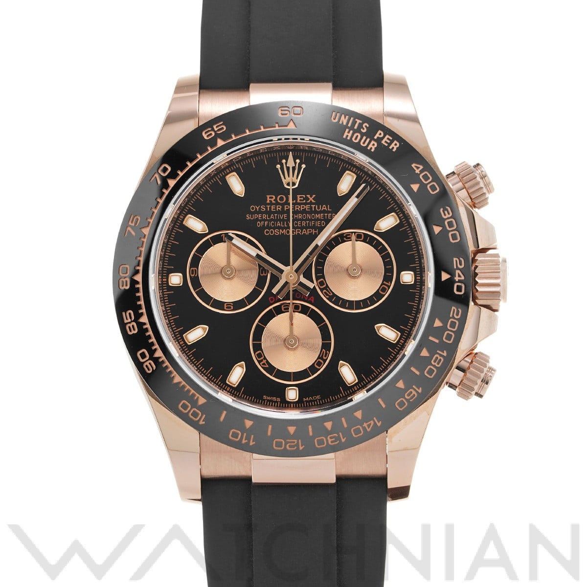 ロレックス コスモグラフ デイトナ 116515LN ブラック/ピンク メンズ 時計 【中古】【wristwatch】