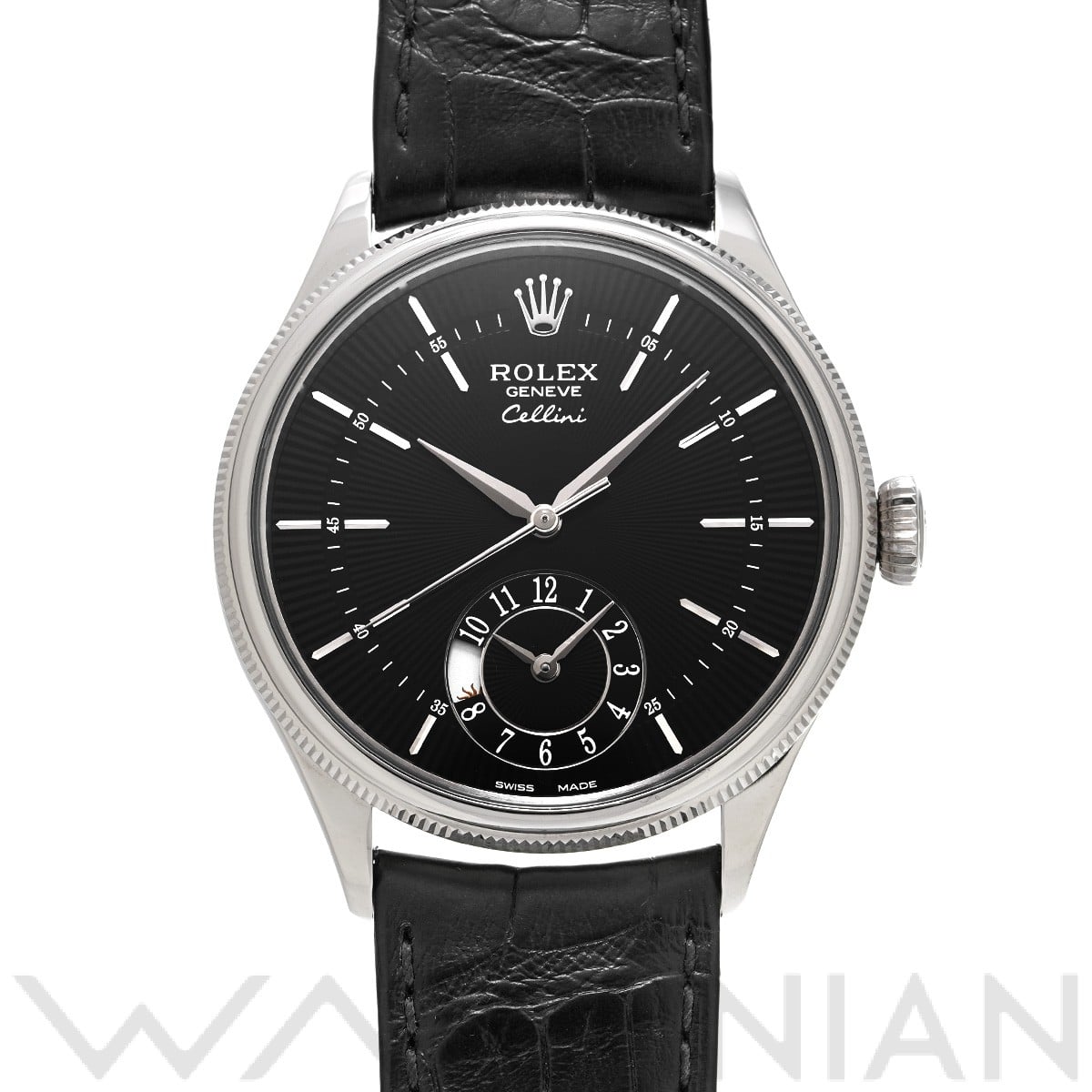 ロレックス / ROLEX チェリーニ デュアルタイム 50529 ブラック メンズ 時計 【中古】【wristwatch】