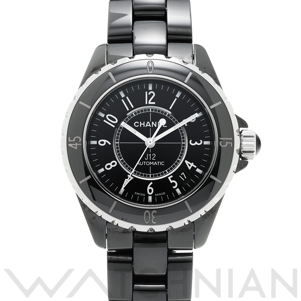 シャネル / CHANEL J12 38MM H0685 ブラック メンズ 時計 【中古】【wristwatch】