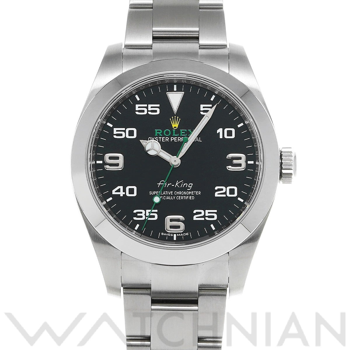 ロレックス / ROLEX エアキング 116900 ブラック メンズ 時計 【中古】【wristwatch】