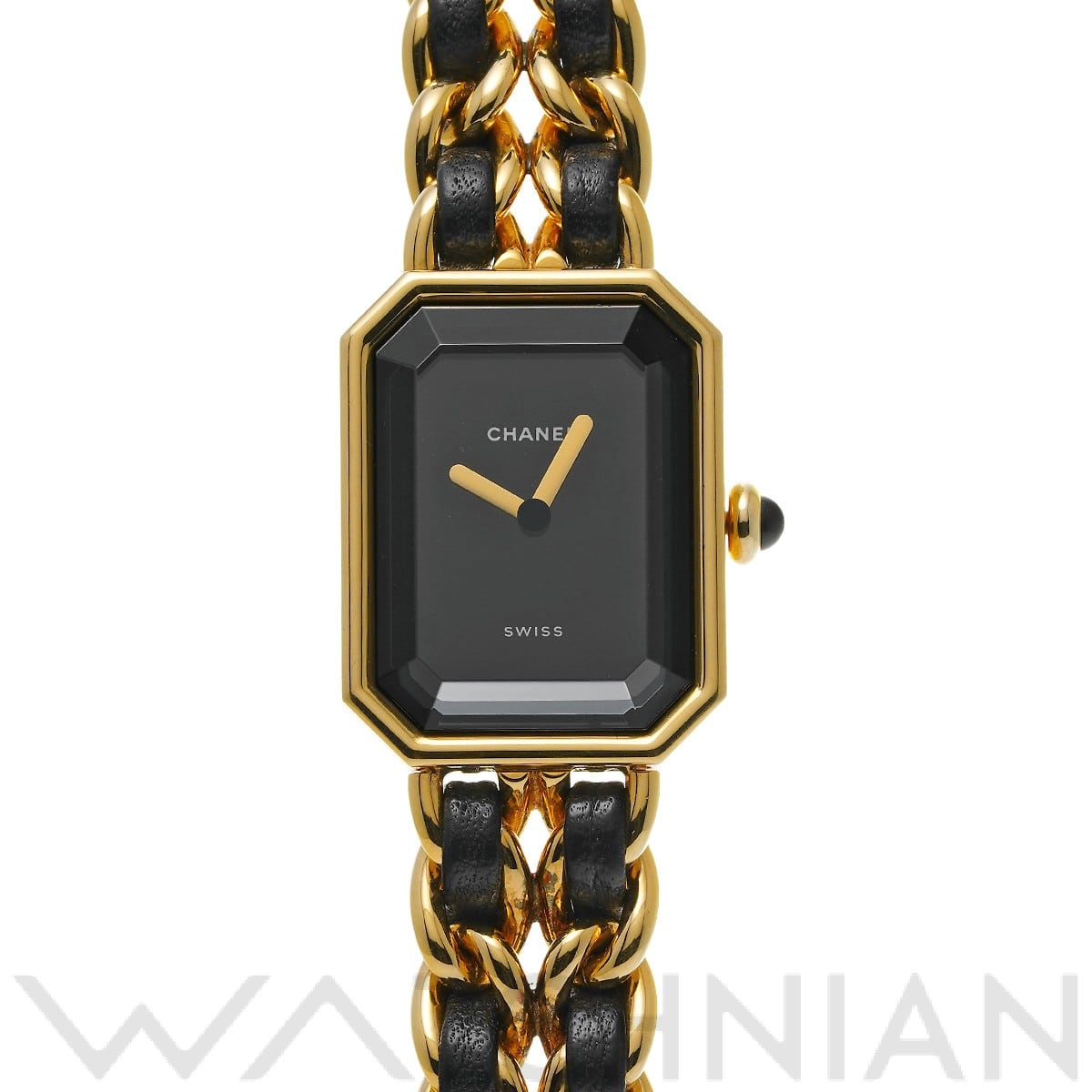 シャネル / CHANEL プルミエール M H0001 ブラック レディース 時計 【中古】【wristwatch】