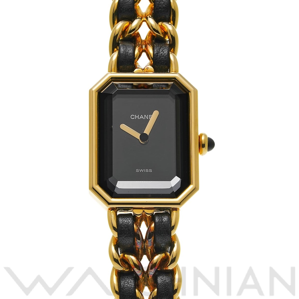シャネル / CHANEL プルミエール M H0001 ブラック レディース 時計 【中古】【wristwatch】