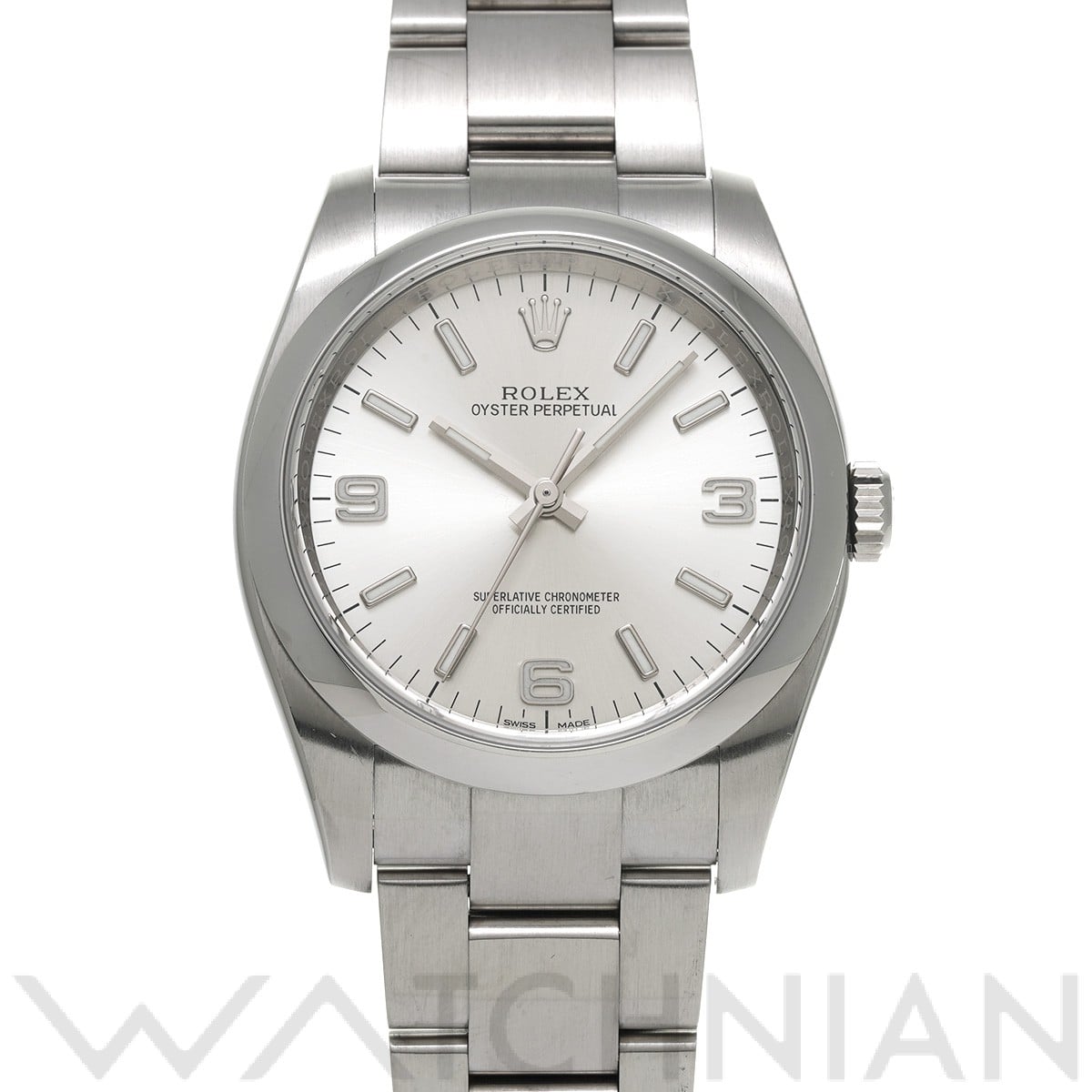 ロレックス オイスターパーペチュアル 36 116000 シルバー メンズ 時計 【中古】【wristwatch】