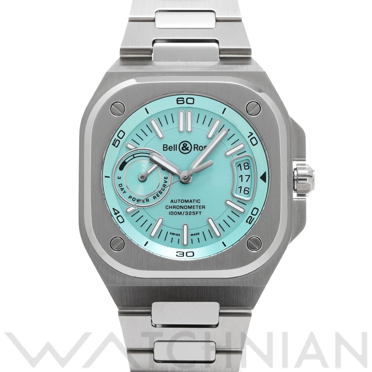 ベル＆ロス / Bell & Ross BR-X5 アイスブルースチール BRX5R-IB-ST/SST アイスブルー メンズ 時計 【中古】【wristwatch】
