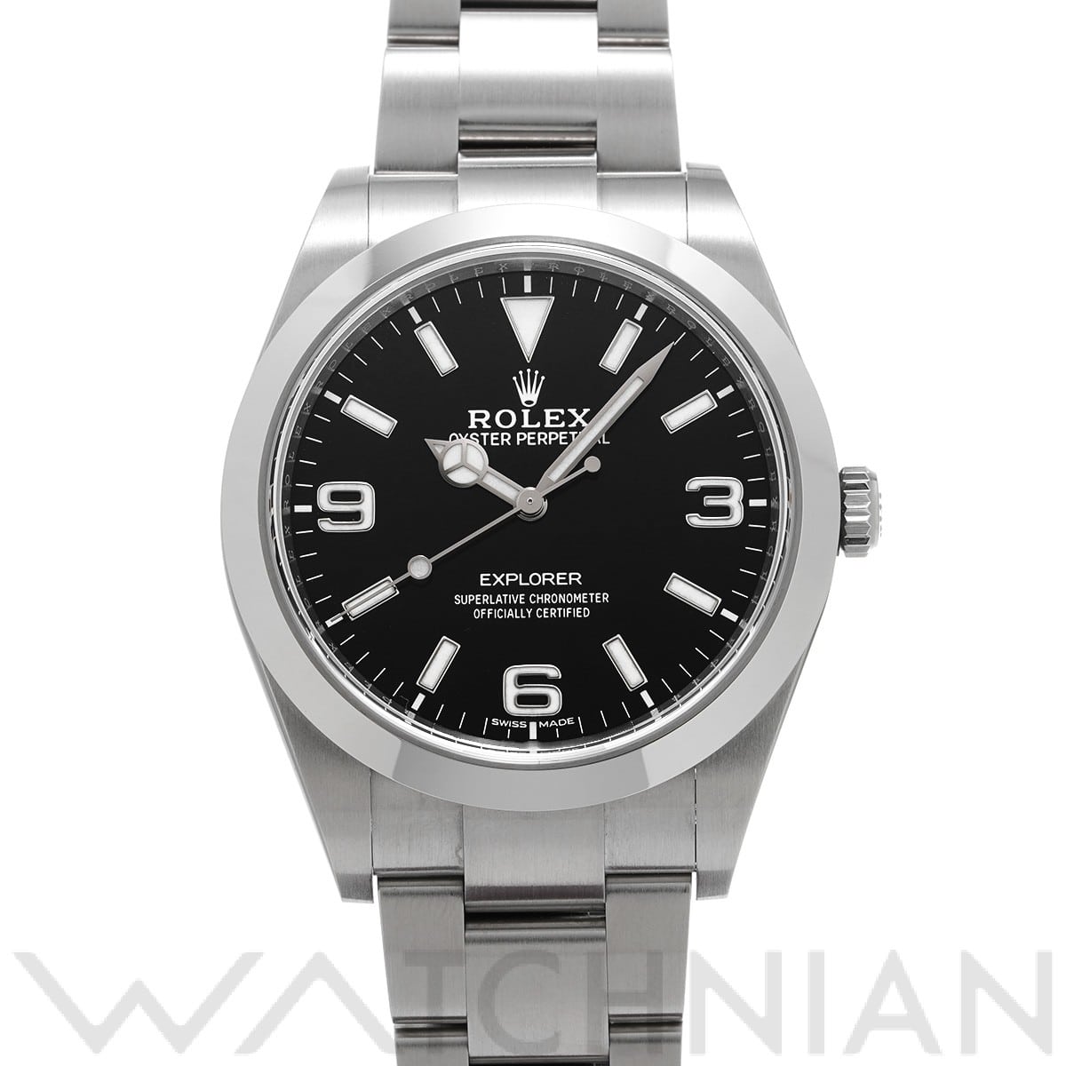 ロレックス エクスプローラー 214270 ブラック メンズ 時計 【中古】【wristwatch】