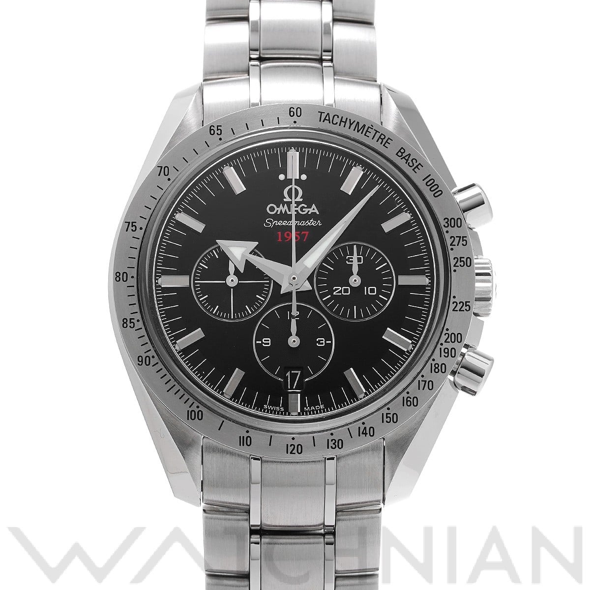 オメガ / OMEGA スピードマスター ブロードアロー 1957 コーアクシャル 321.10.42.50.01.001 ブラック メンズ 時計 【中古】【wristwatch】