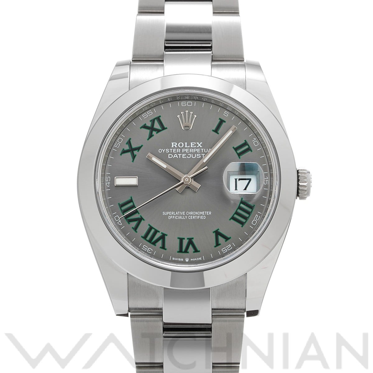 ロレックス / ROLEX デイトジャスト 41 126300 スレート メンズ 時計 【中古】【wristwatch】