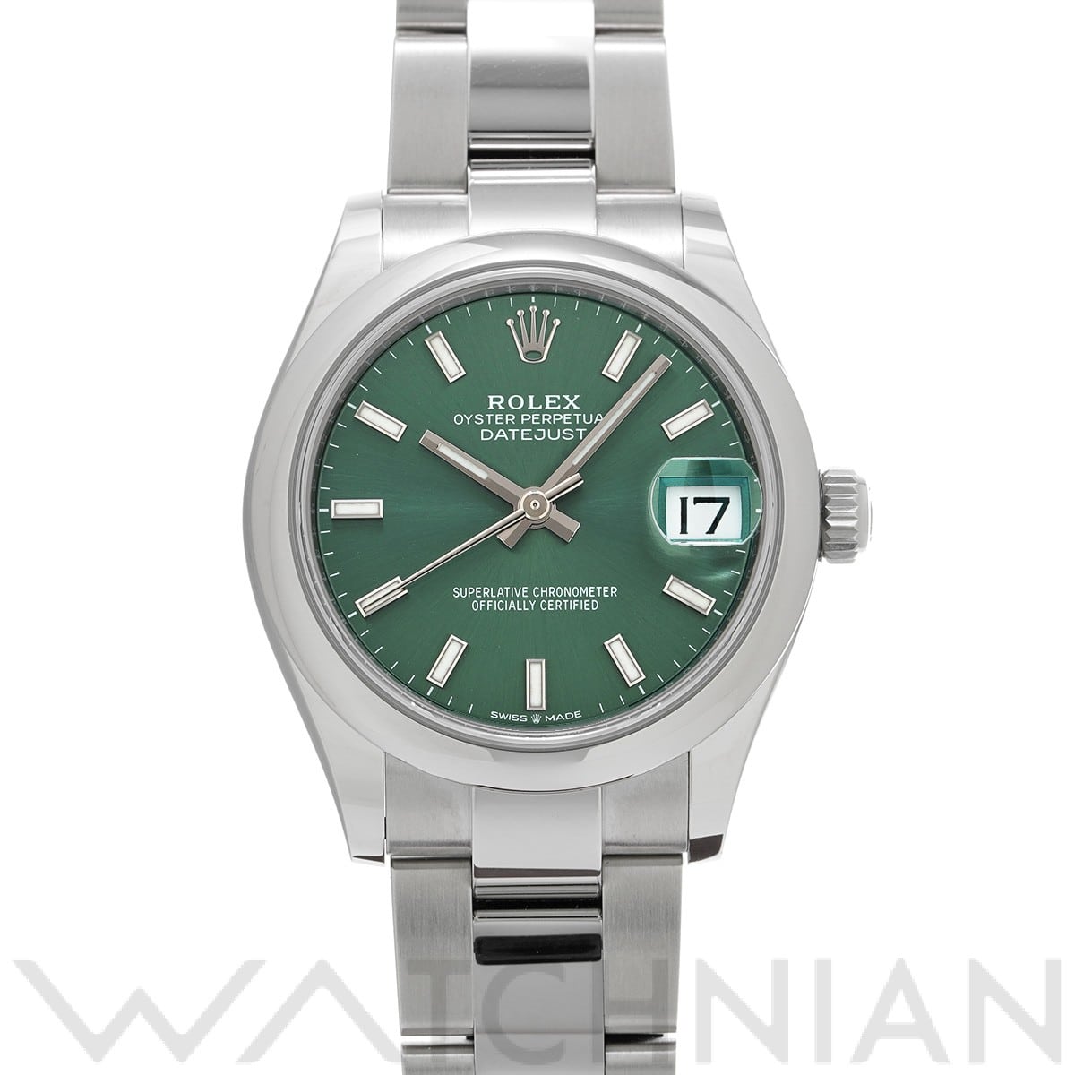 ロレックス デイトジャスト 31 278240 ミントグリーン ユニセックス 時計 【中古】【wristwatch】