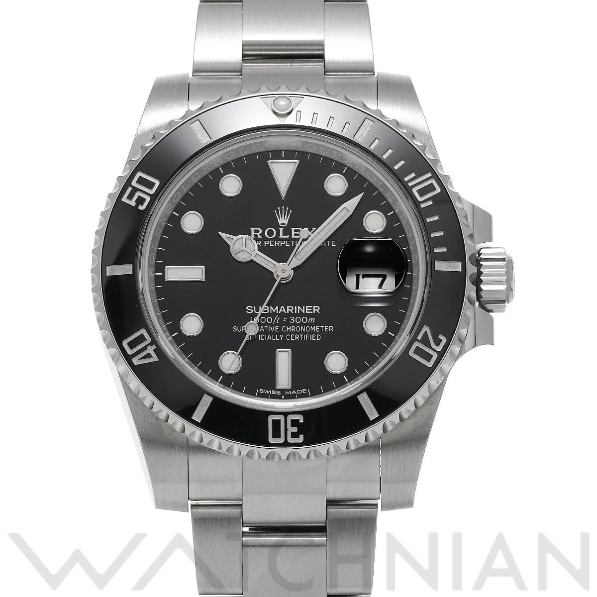 ロレックス サブマリーナ デイト 116610LN ブラック メンズ 時計 【中古】【wristwatch】