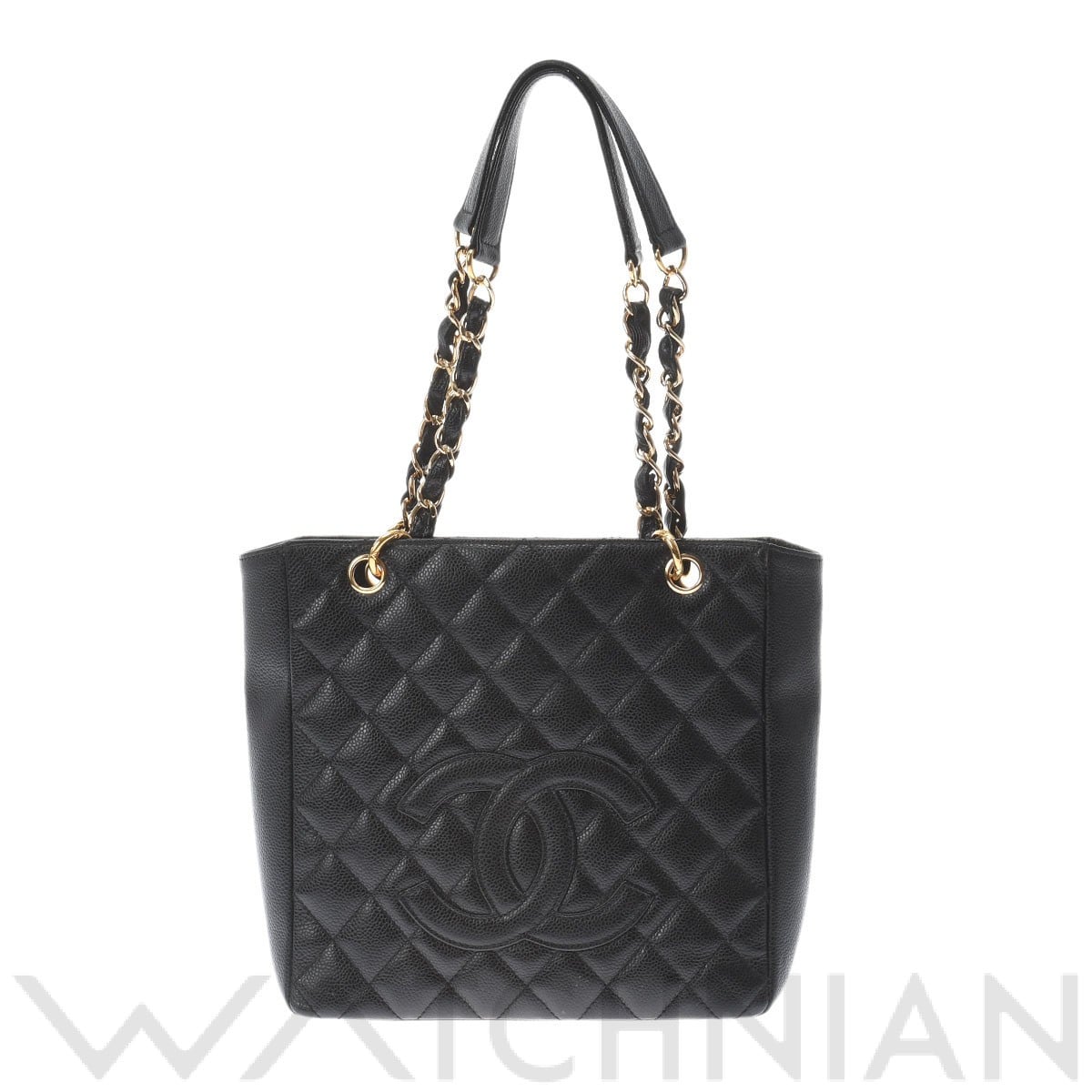 シャネル / CHANEL マトラッセ PST ブラック/ゴールド金具 A20994 キャビアスキン レディース バッグ 【中古】【bag】