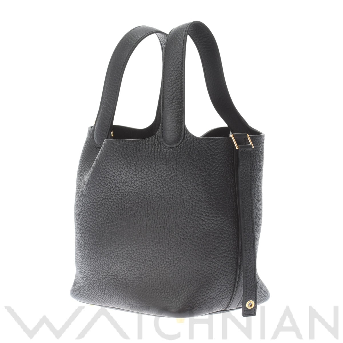 エルメス / HERMES ピコタン ロック PM ブラック/ゴールド金具 トリヨンクレマンス レディース バッグ 【中古】【bag】