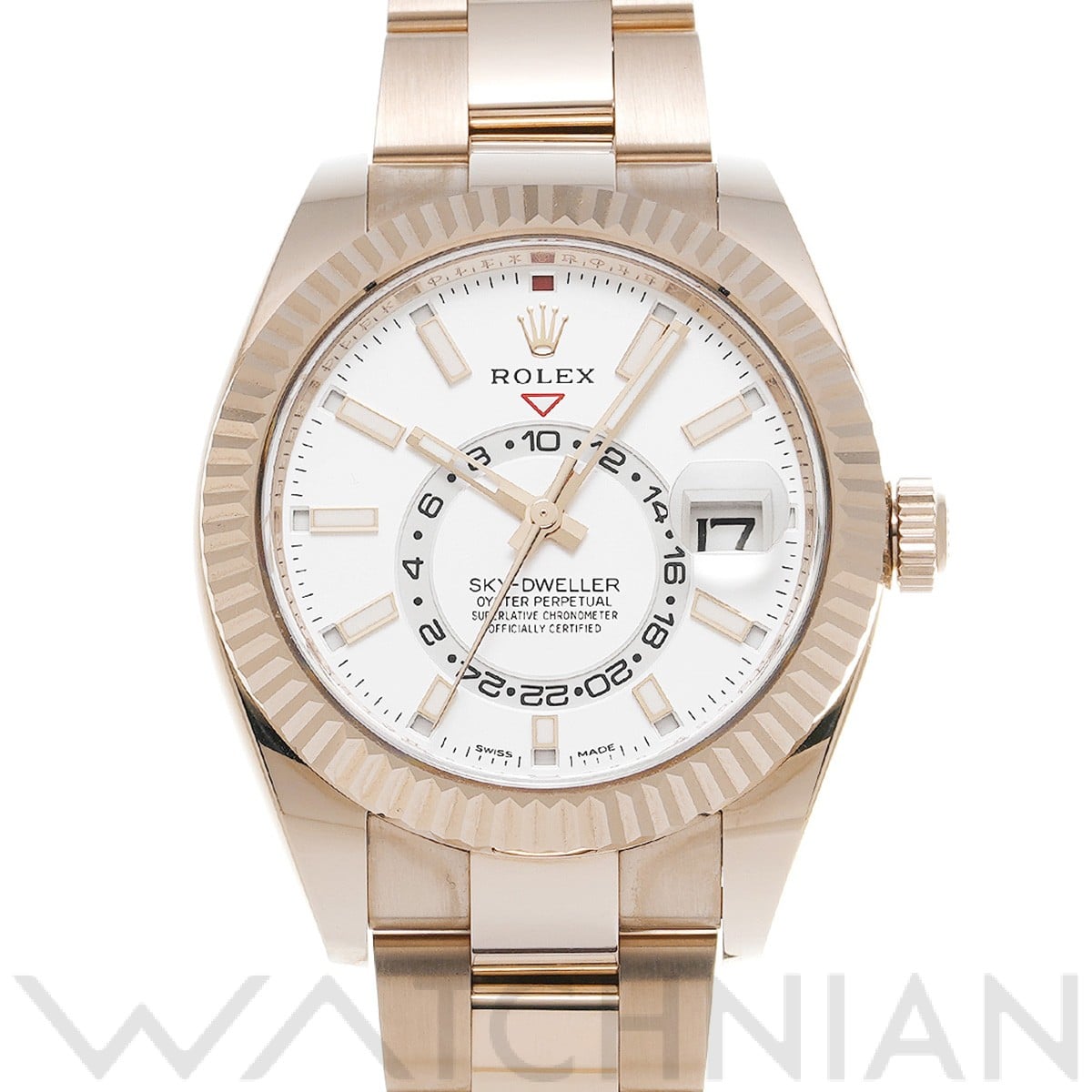 ロレックス スカイドゥエラー 326935 ホワイト メンズ 時計 【中古】【wristwatch】