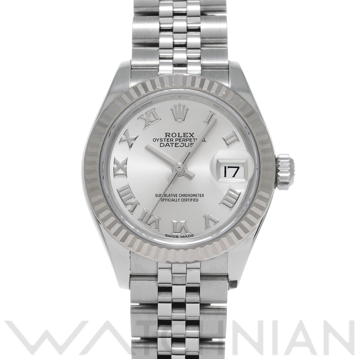 ロレックス レディ デイトジャスト 28 279174 シルバー レディース 時計 【中古】【wristwatch】