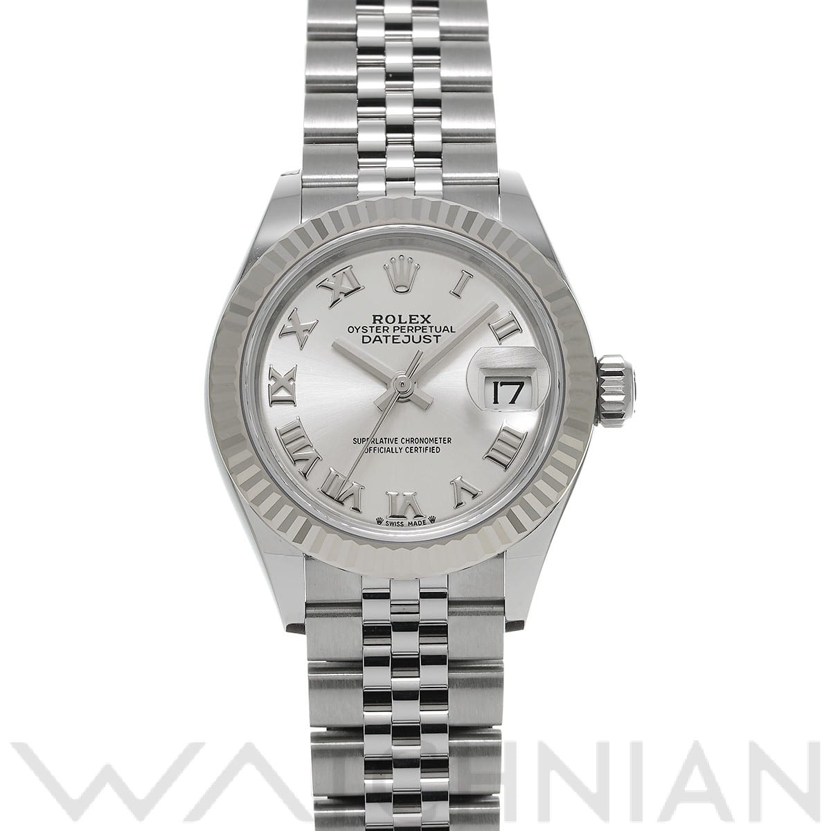 ロレックス レディ デイトジャスト 28 279174 シルバー レディース 時計 【中古】【wristwatch】