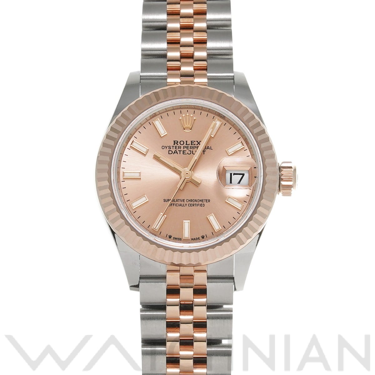 ロレックス レディ デイトジャスト 28 279171 ロゼカラー レディース 時計 【中古】【wristwatch】