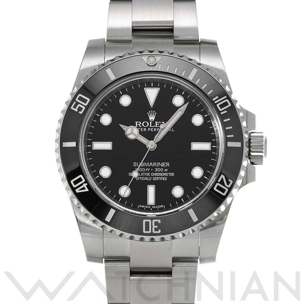 ロレックス サブマリーナ 114060 ブラック メンズ 時計 【中古】【wristwatch】