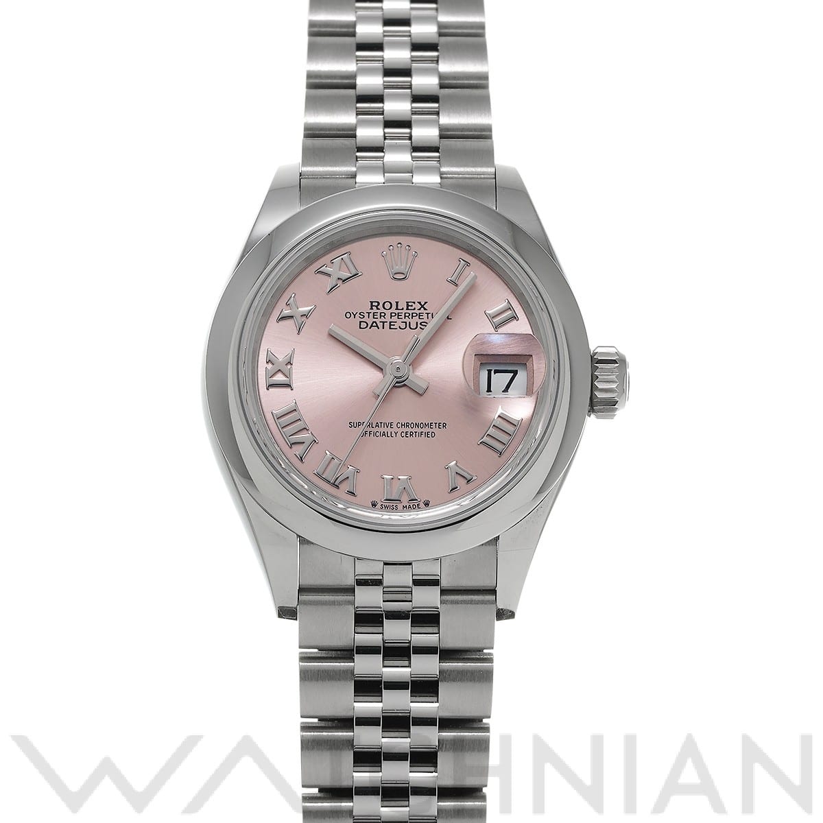 ロレックス レディ デイトジャスト 28 279160 ピンク レディース 時計 【中古】【wristwatch】