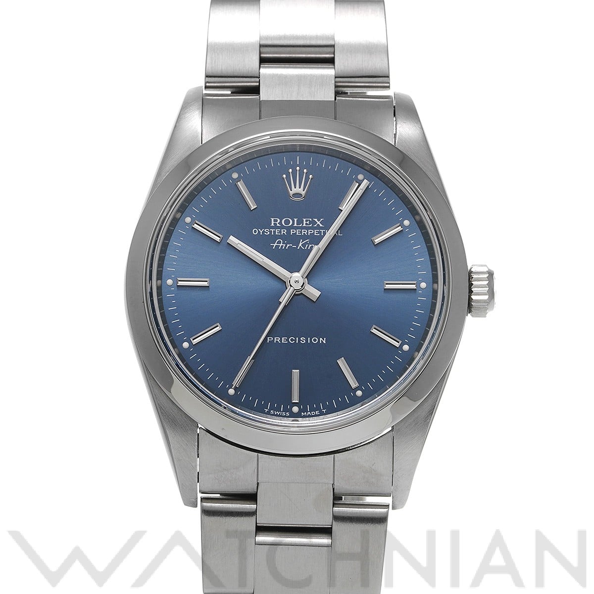 ロレックス エアキング 14000 ブルー メンズ 時計 【中古】【wristwatch】