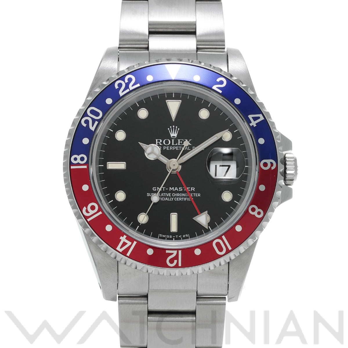 ロレックス GMTマスター 16700 ブラック メンズ 時計 【中古】【wristwatch】