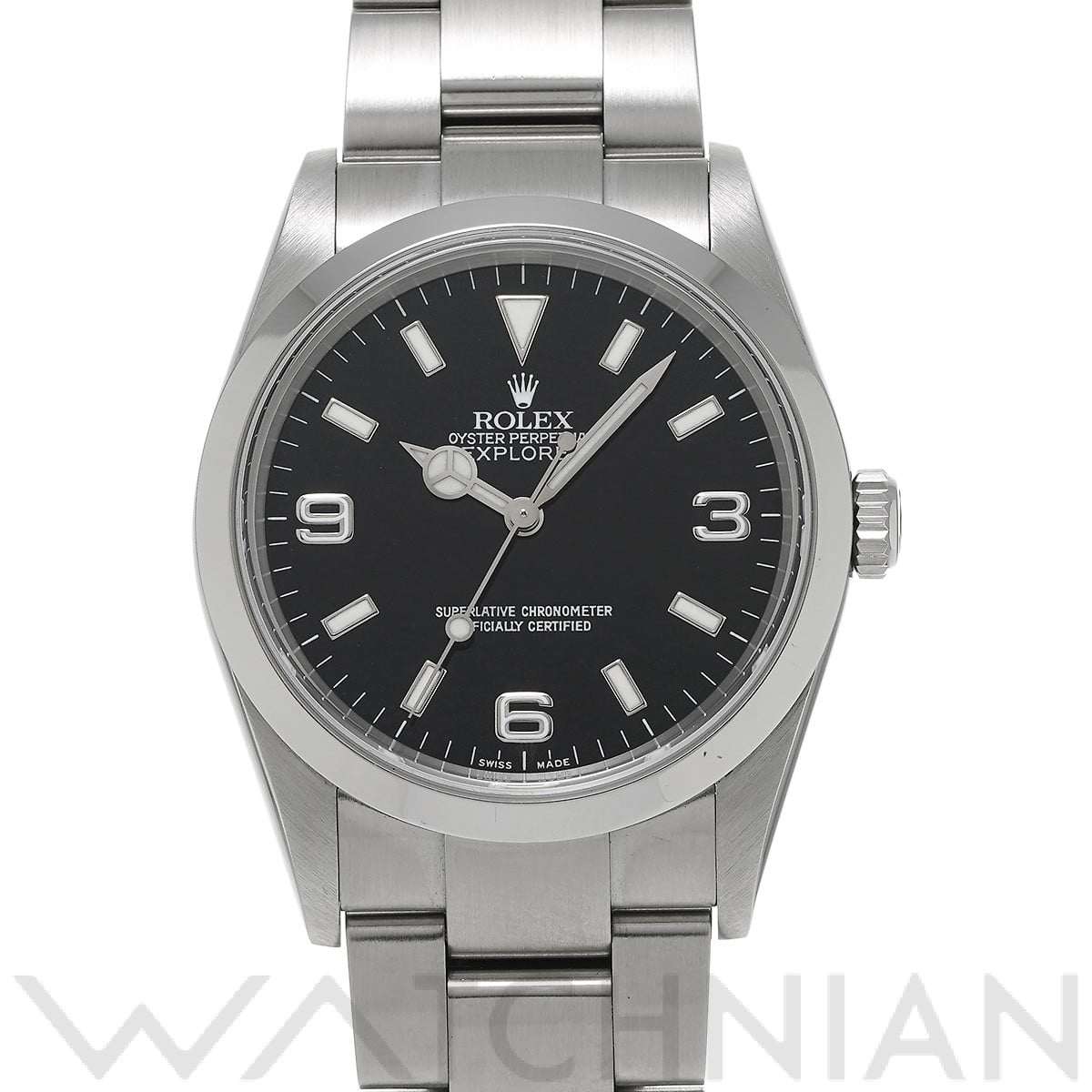 ロレックス エクスプローラー 114270 ブラック メンズ 時計 【中古】【wristwatch】