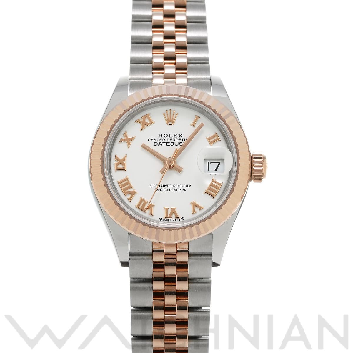 ロレックス レディ デイトジャスト 28 279171 ホワイト レディース 時計 【中古】【wristwatch】