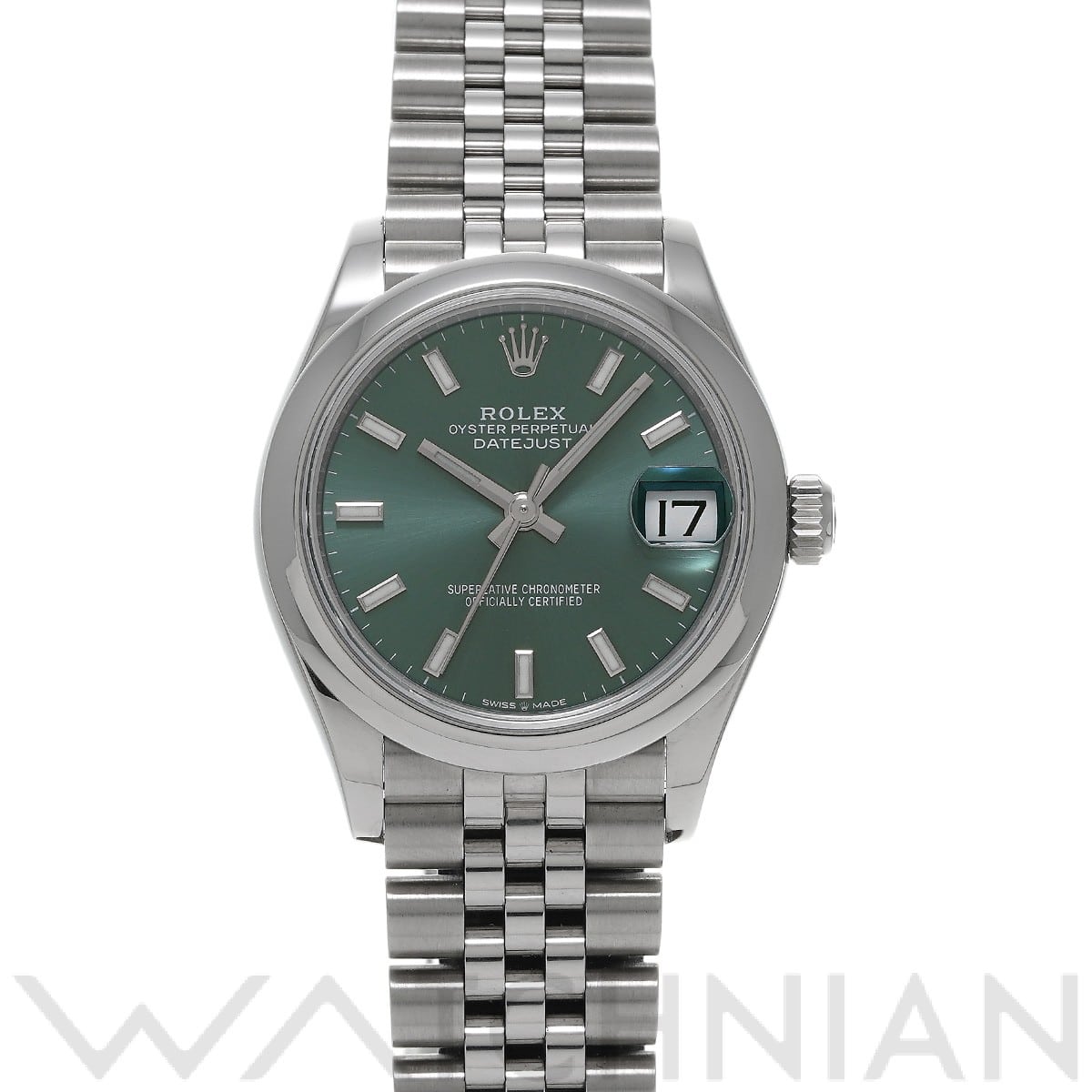 ロレックス デイトジャスト 31 278240 ミントグリーン ユニセックス 時計 【中古】【wristwatch】