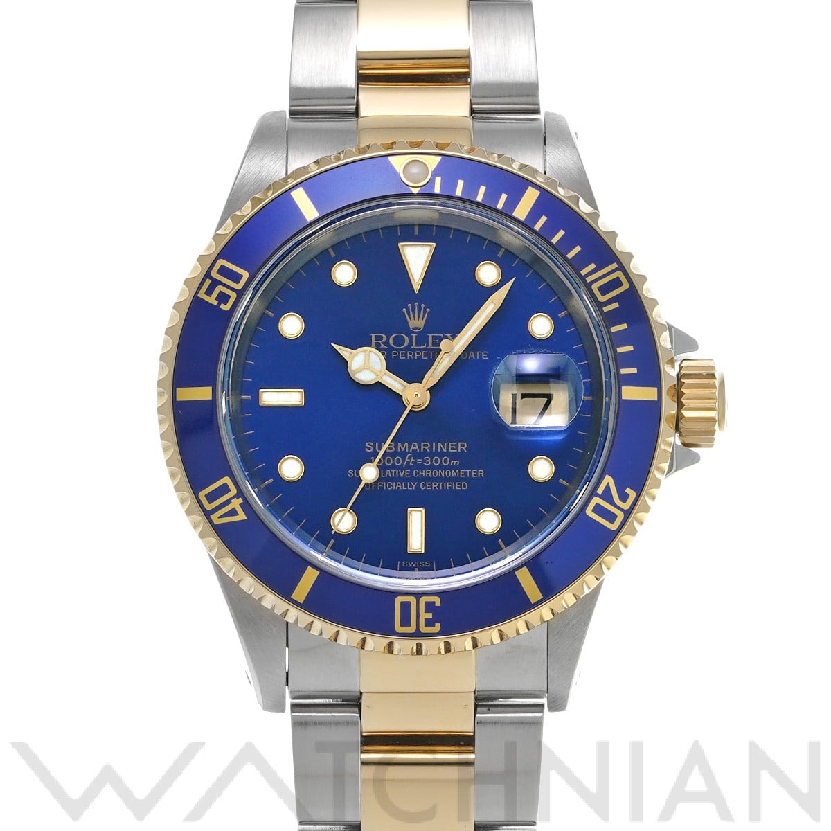 ロレックス / ROLEX サブマリーナ デイト 16613 ブルー メンズ 時計 【中古】【wristwatch】