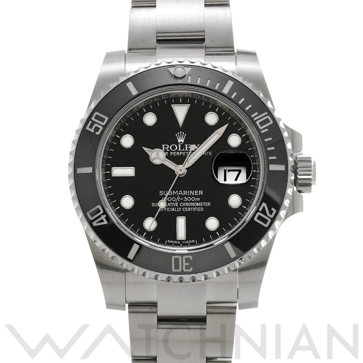 ロレックス サブマリーナ デイト 116610LN ブラック メンズ 時計 【中古】【wristwatch】