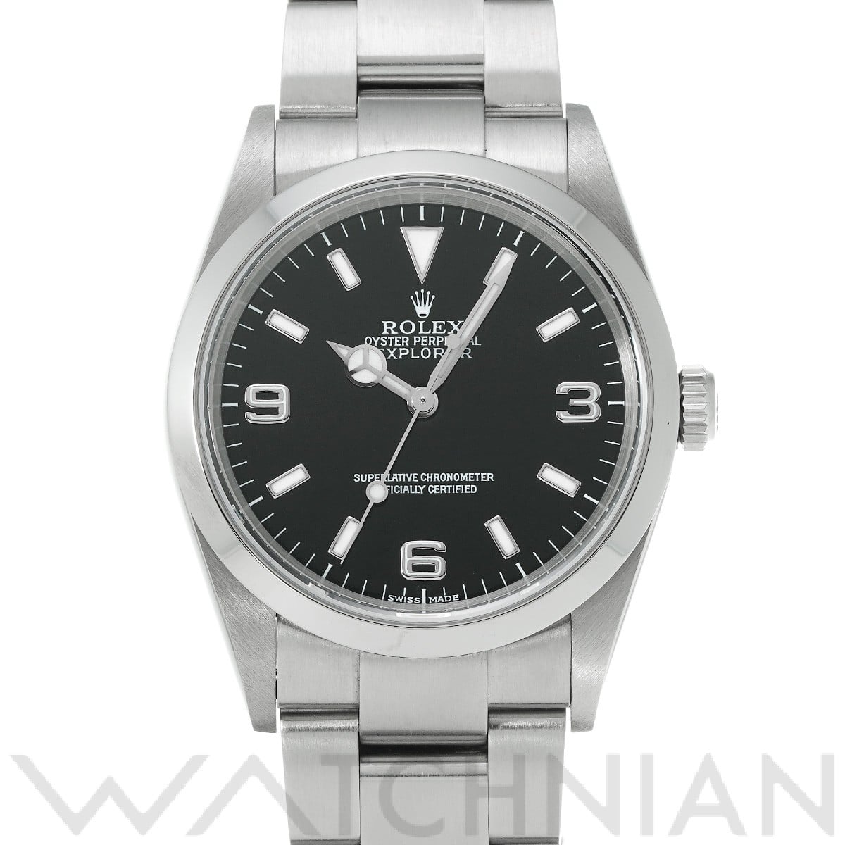 ロレックス エクスプローラー 114270 ブラック メンズ 時計 【中古】【wristwatch】