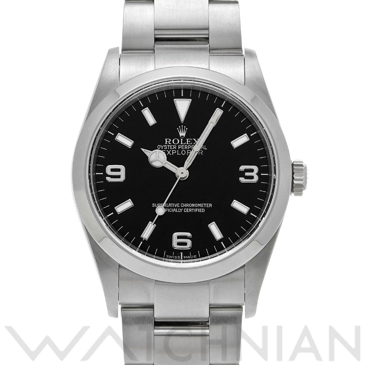 ロレックス エクスプローラー 114270 ブラック メンズ 時計 【中古】【wristwatch】