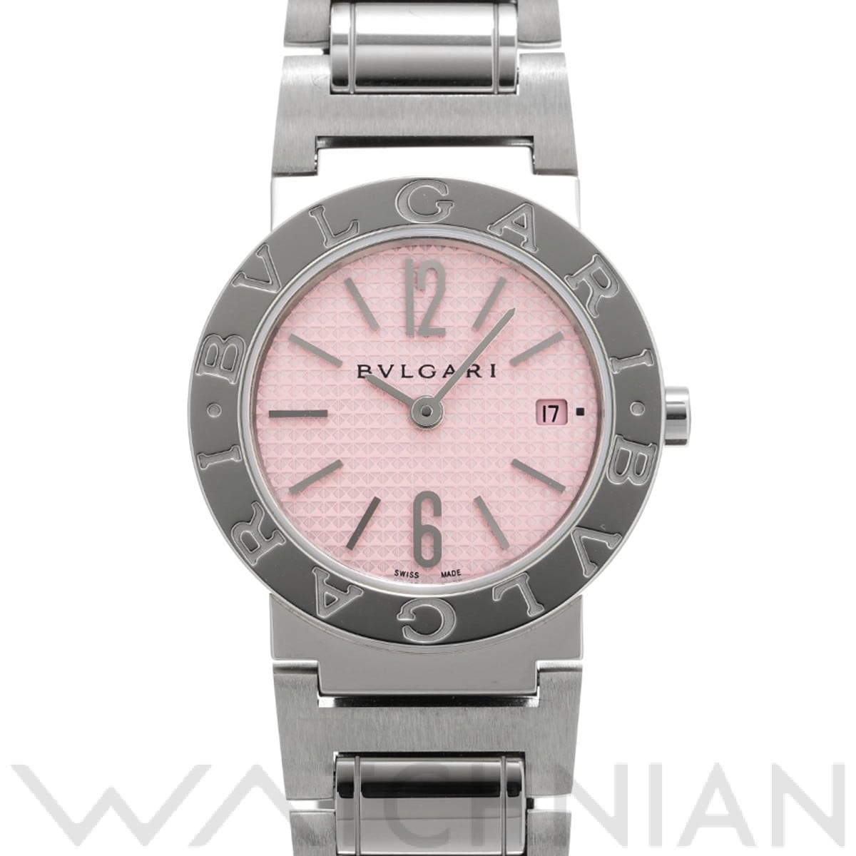 ブルガリ / BVLGARI ブルガリブルガリ BB26C2SSD/JA ピンク レディース 時計 【中古】【wristwatch】