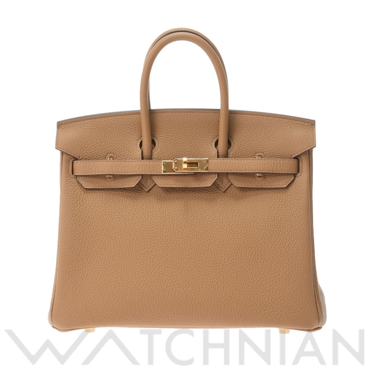 エルメス / HERMES バーキン 25 ビスキュイ/ゴールド金具 トゴ レディース バッグ 【未使用】【bag】
