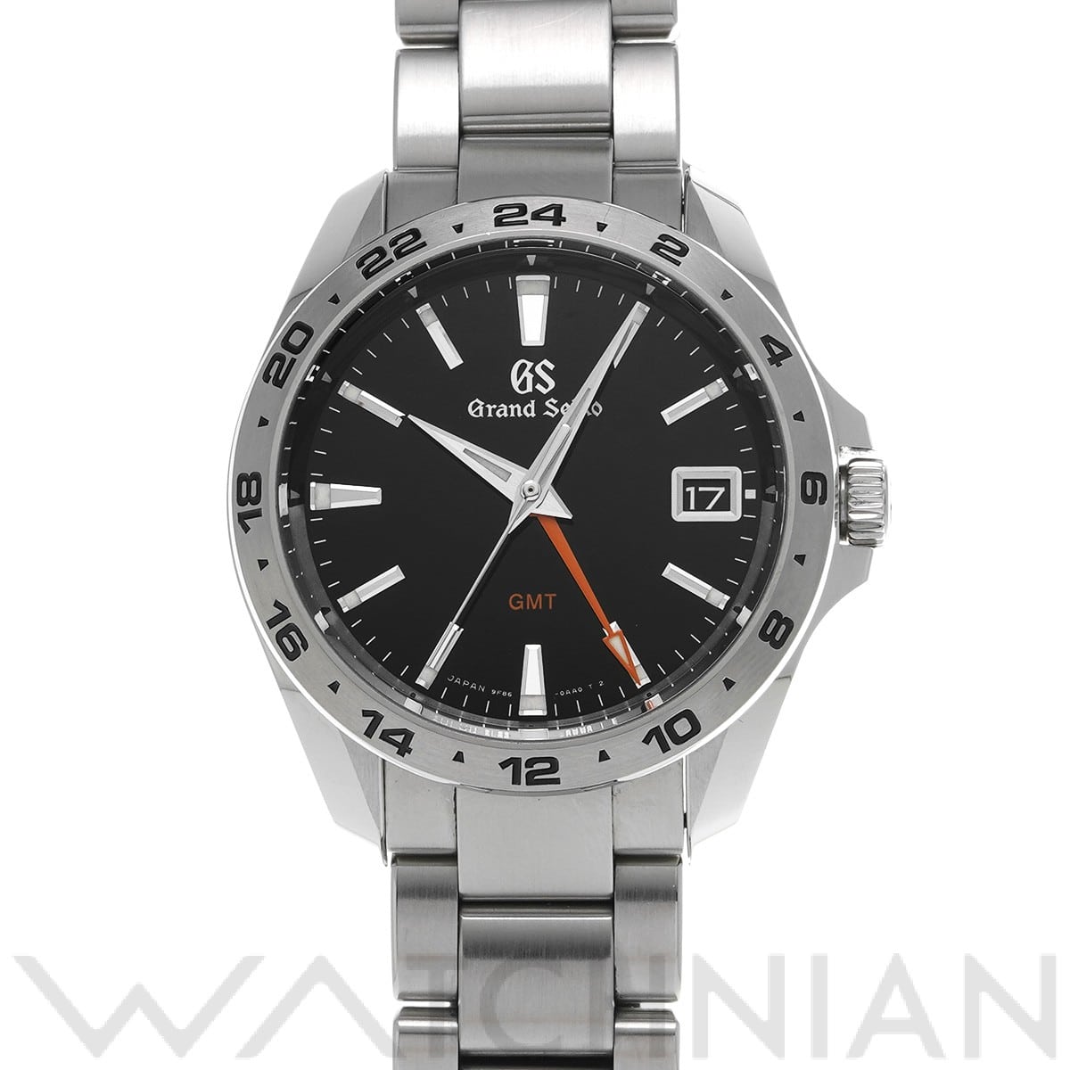 グランドセイコー / Grand Seiko スポーツコレクション クォーツ GMT SBGN003 ブラック メンズ 時計 【中古】【wristwatch】