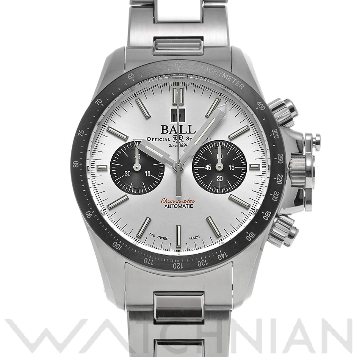 ボールウォッチ / BALLWATCH エンジニア ハイドロカーボン  レーサー クロノグラフ CM2198C-S1CJ-SL シルバー/ブラック メンズ 時計 【中古】【wristwatch】