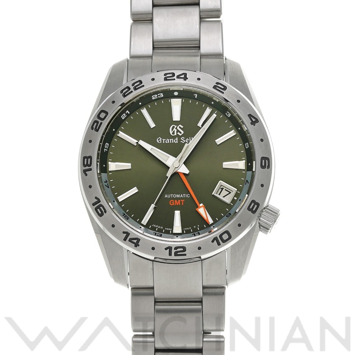 グランドセイコー / Grand Seiko スポーツコレクション メカニカル GMT SBGM247 グリーン メンズ 時計 【中古】【wristwatch】
