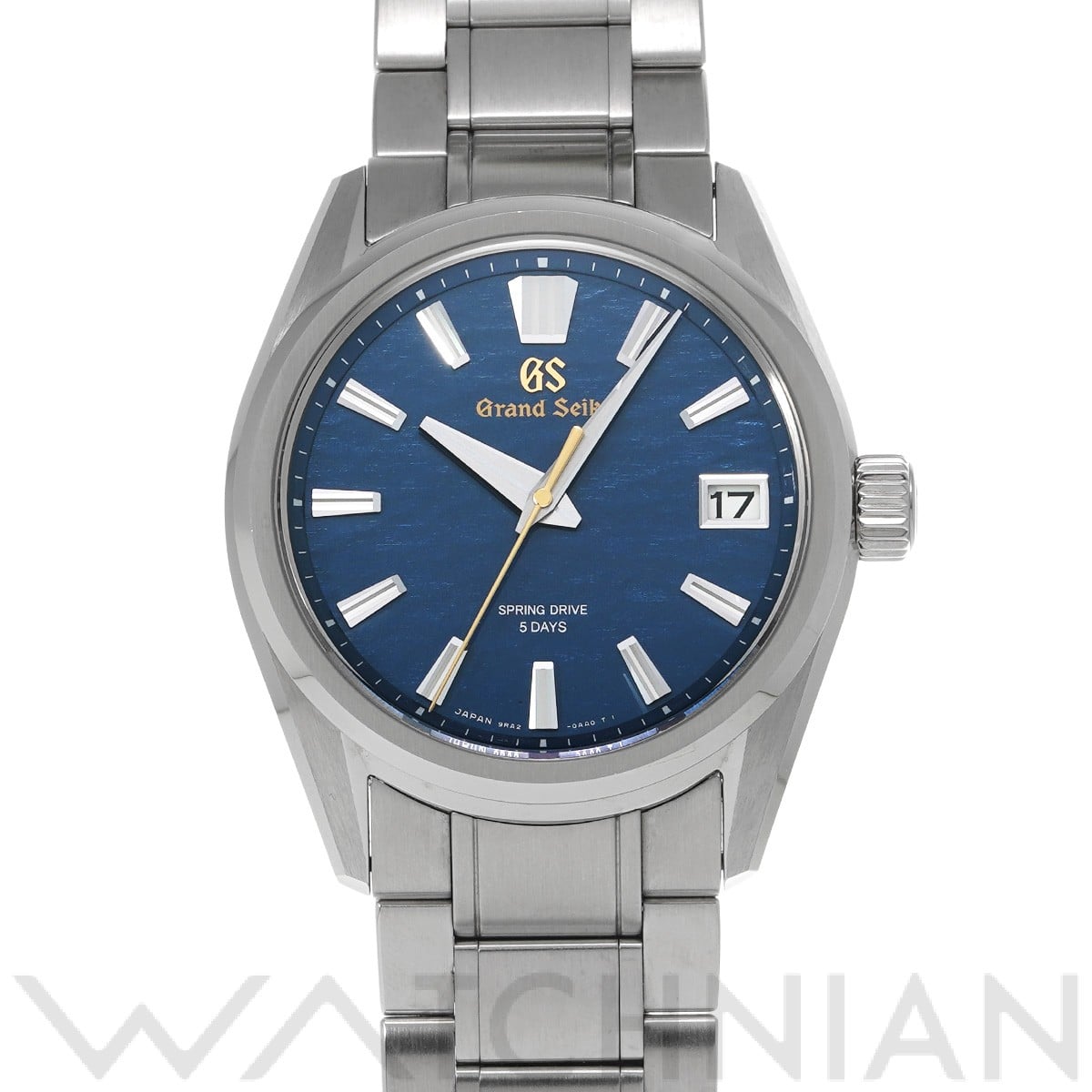 グランドセイコー エボリューション9コレクション スプリングドライブ 140th SLGA007 ブルー メンズ 時計 【中古】【wristwatch】