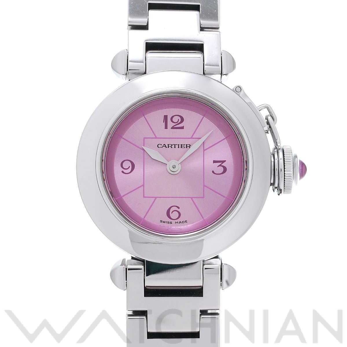 カルティエ / CARTIER ミスパシャ 1stアニバーサリー W3140023 ピンク レディース 時計 【中古】【wristwatch】