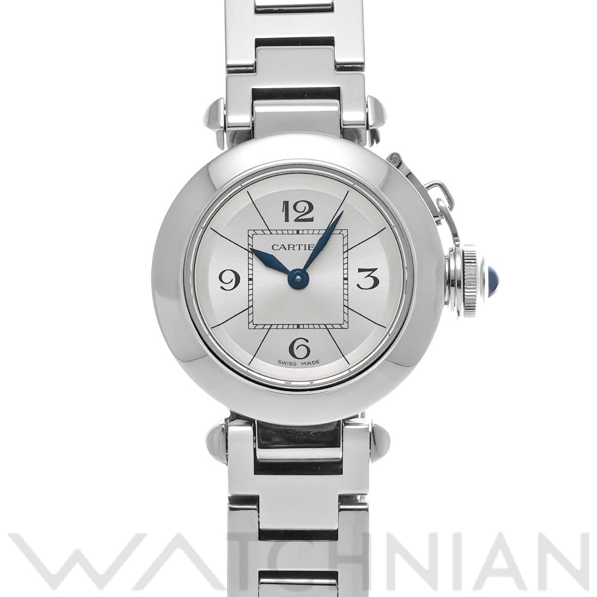 カルティエ / CARTIER ミスパシャ W3140007 シルバー レディース 時計 【中古】【wristwatch】