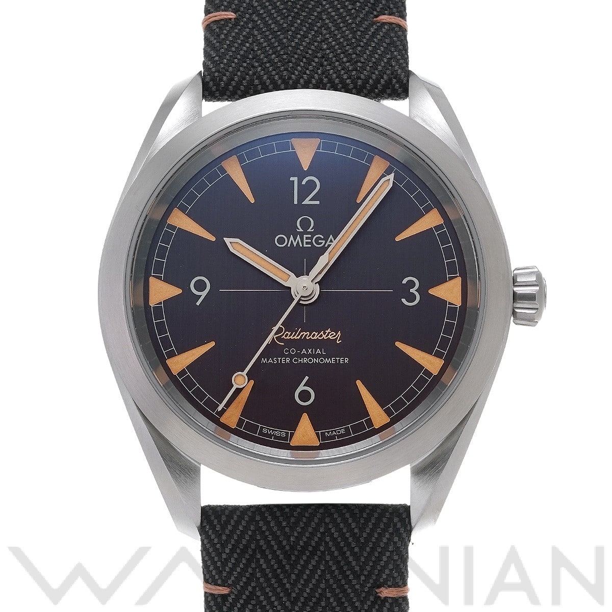 オメガ / OMEGA シーマスター レイルマスター コーアクシャル マスタークロノメーター 220.12.40.20.01.001 ブラック メンズ 時計 【中古】【wristwatch】