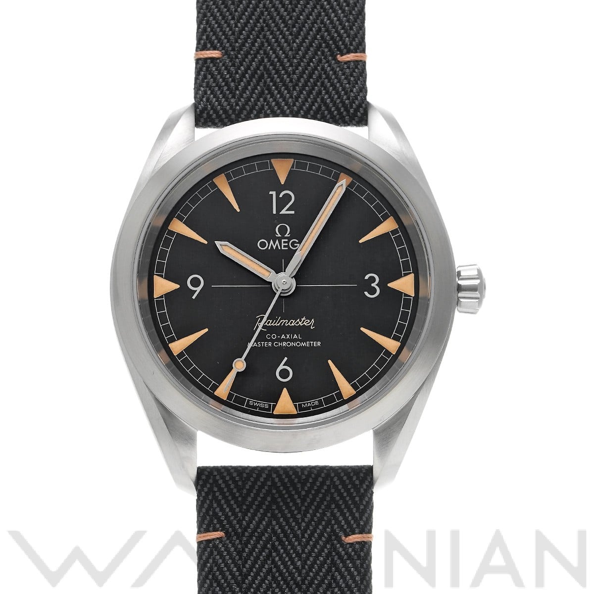 オメガ / OMEGA シーマスター レイルマスター コーアクシャル マスタークロノメーター 220.12.40.20.01.001 ブラック メンズ 時計 【未使用】【wristwatch】