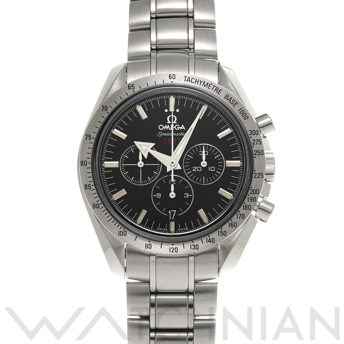 オメガ / OMEGA スピードマスター ブロードアロー 1957 コーアクシャル 321.10.42.50.01.001 ブラック メンズ 時計 【中古】【wristwatch】