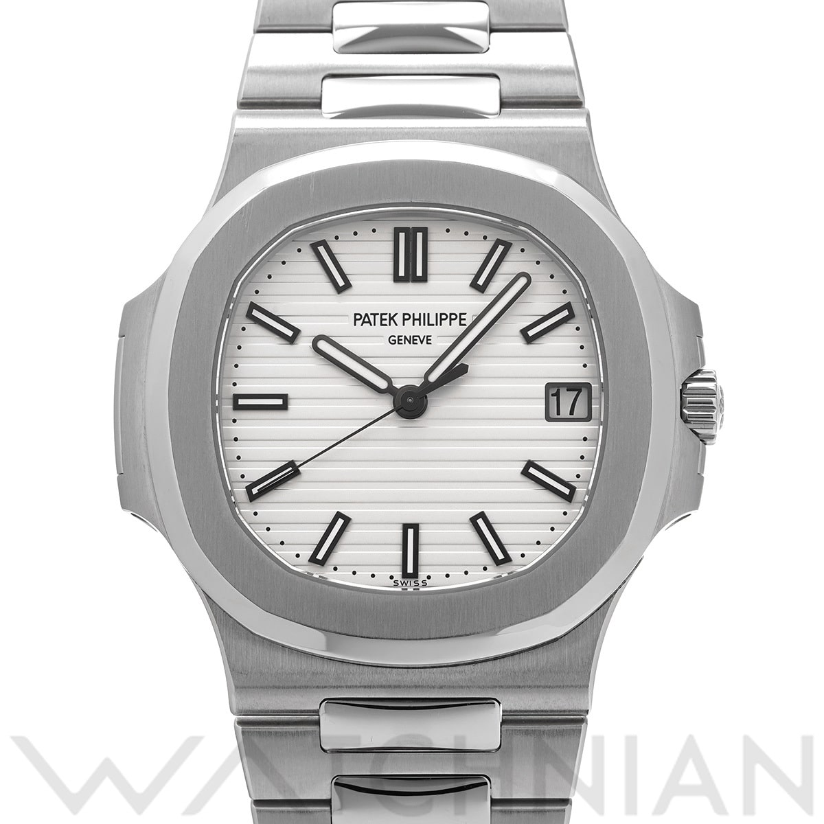 パテック フィリップ ノーチラス 5711/1A-011 ホワイト メンズ 時計 【中古】【wristwatch】