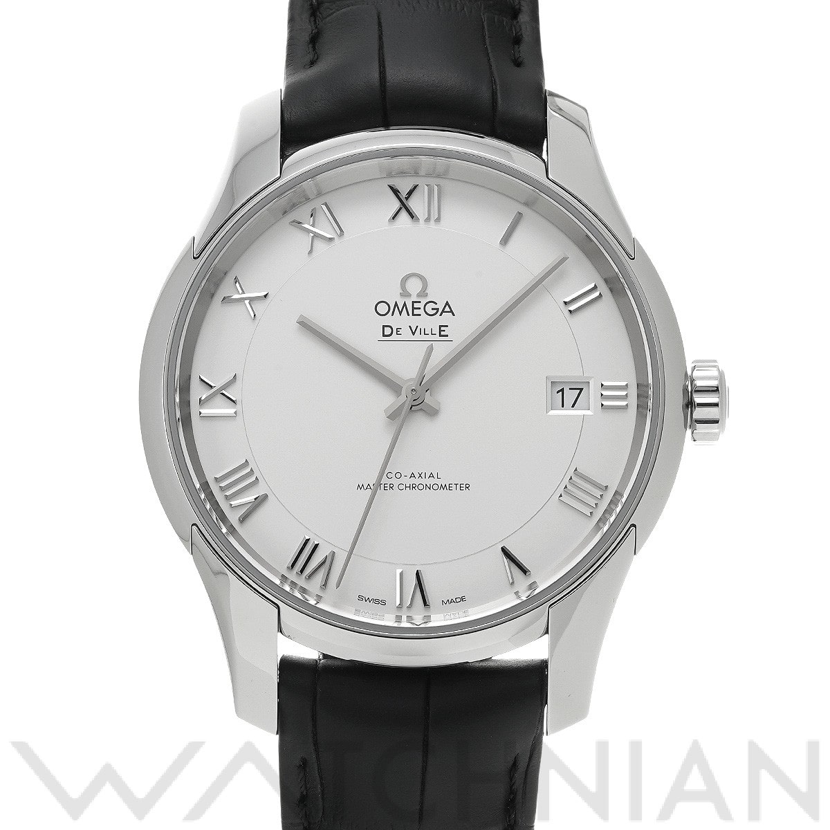 オメガ / OMEGA デ・ヴィル アワーヴィジョン コーアクシャル マスタークロノメーター 433.13.41.21.02.001 シルバー メンズ 時計 【中古】【wristwatch】