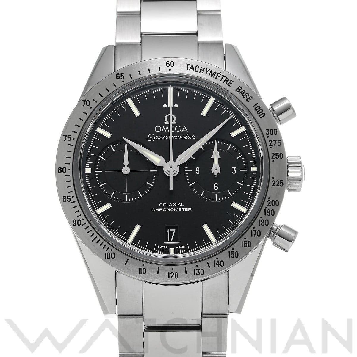 オメガ / OMEGA スピードマスター '57 コーアクシャル 331.10.42.51.01.001 ブラック メンズ 時計 【未使用】【wristwatch】