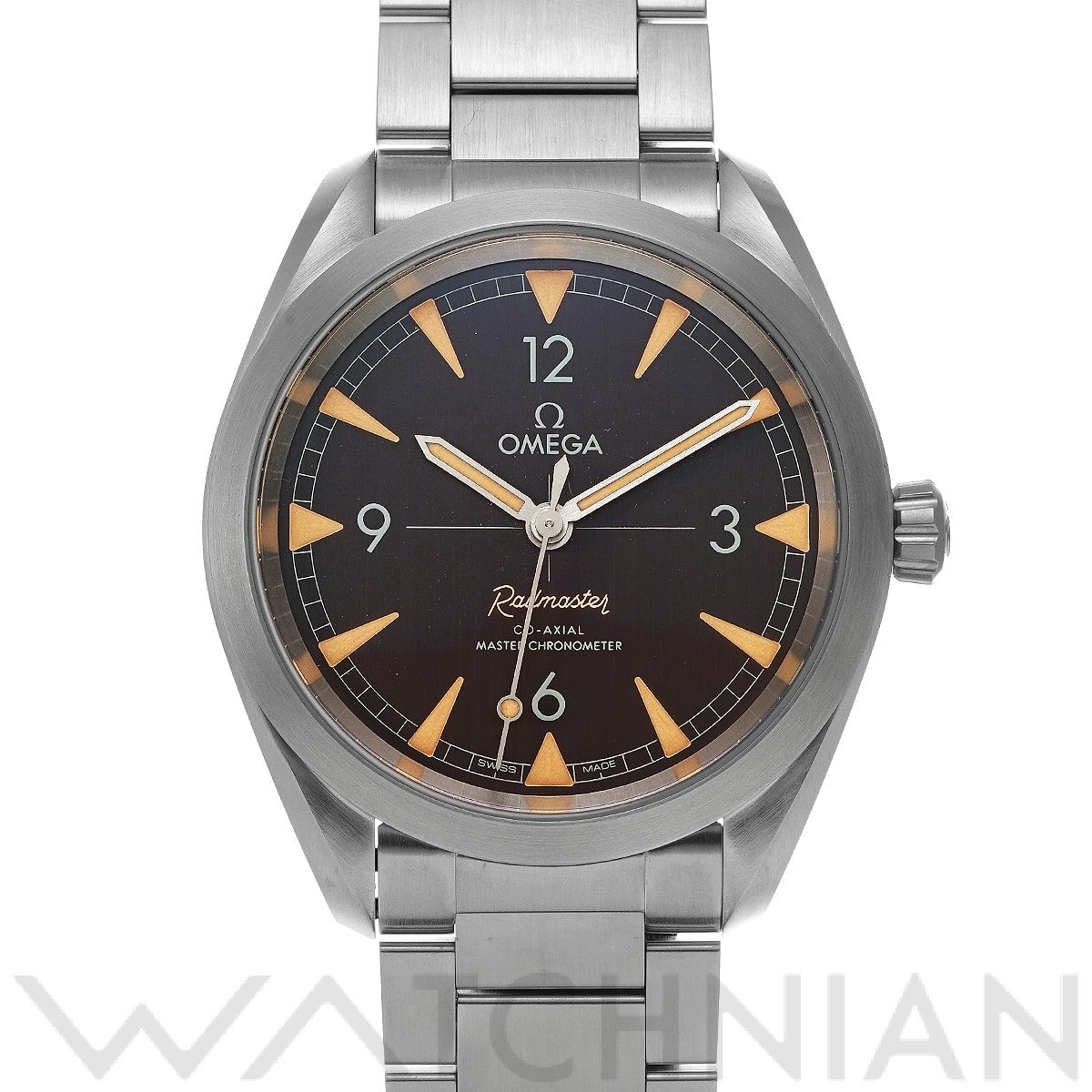 オメガ / OMEGA シーマスター レイルマスター コーアクシャル マスタークロノメーター 220.10.40.20.01.001 ブラック メンズ 時計 【中古】【wristwatch】