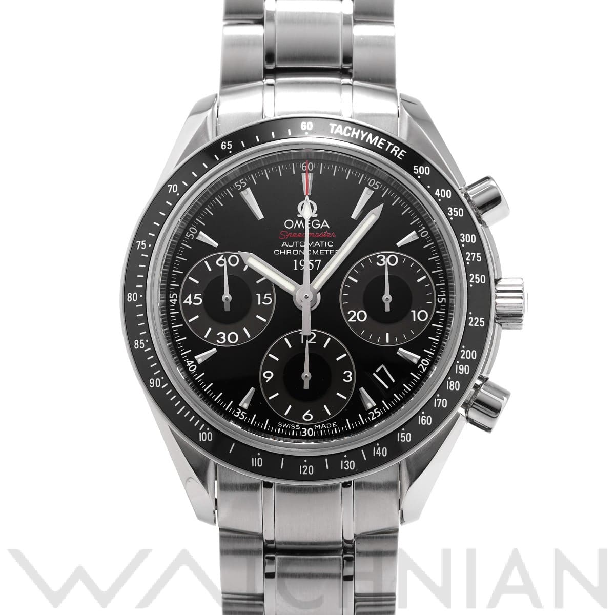 オメガ / OMEGA スピードマスター デイト 1957 323.30.40.40.01.001 ブラック/グレー メンズ 時計 【中古】【wristwatch】